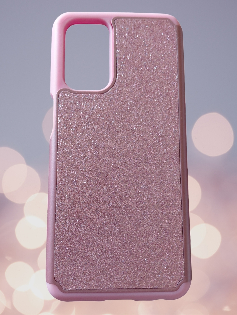 OnePlus Nord200 Glitter Pink Cellphone Cover